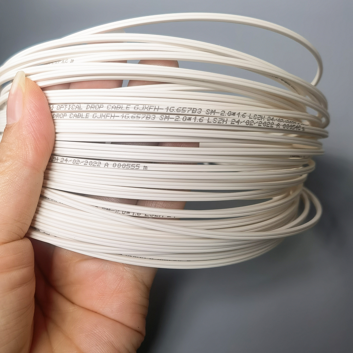 Drop Cable FTTH Fiber Optic Patch Cord SM SC/UPC-SC/UPC SX 1.6mm LSZH Fiber Optic Patch Cord