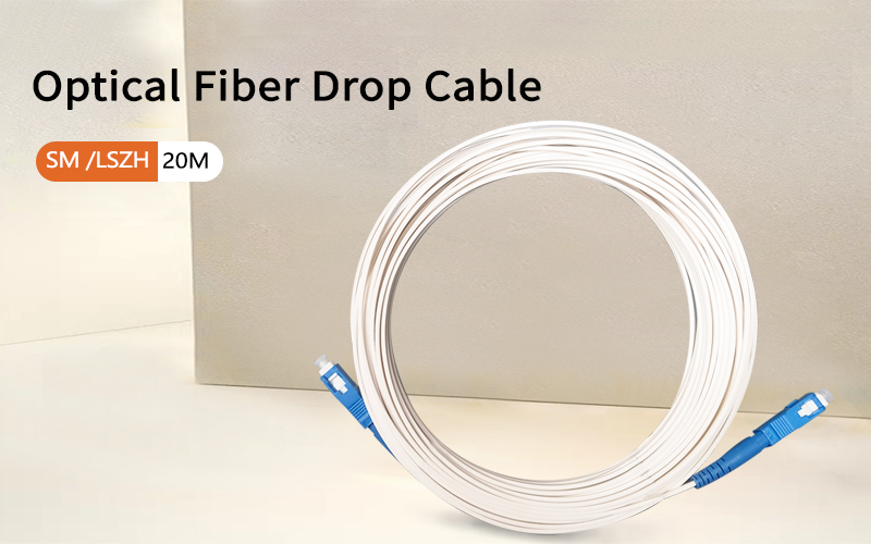 Drop Cable FTTH Fiber Optic Patch Cord SM SC/UPC-SC/UPC SX 1.6mm LSZH Fiber Optic Patch Cord