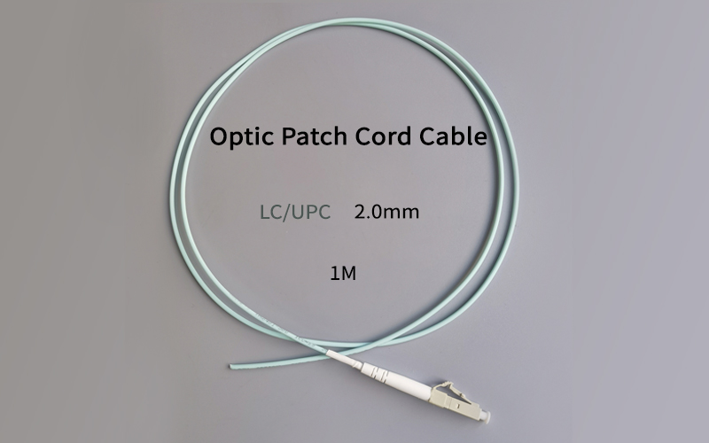 LC PIGTAIL OM3 50/125 Multi-Mode Single Core Fiber Optic Patch Cable 2.0mm LSZH  FTTH 1M Cable 