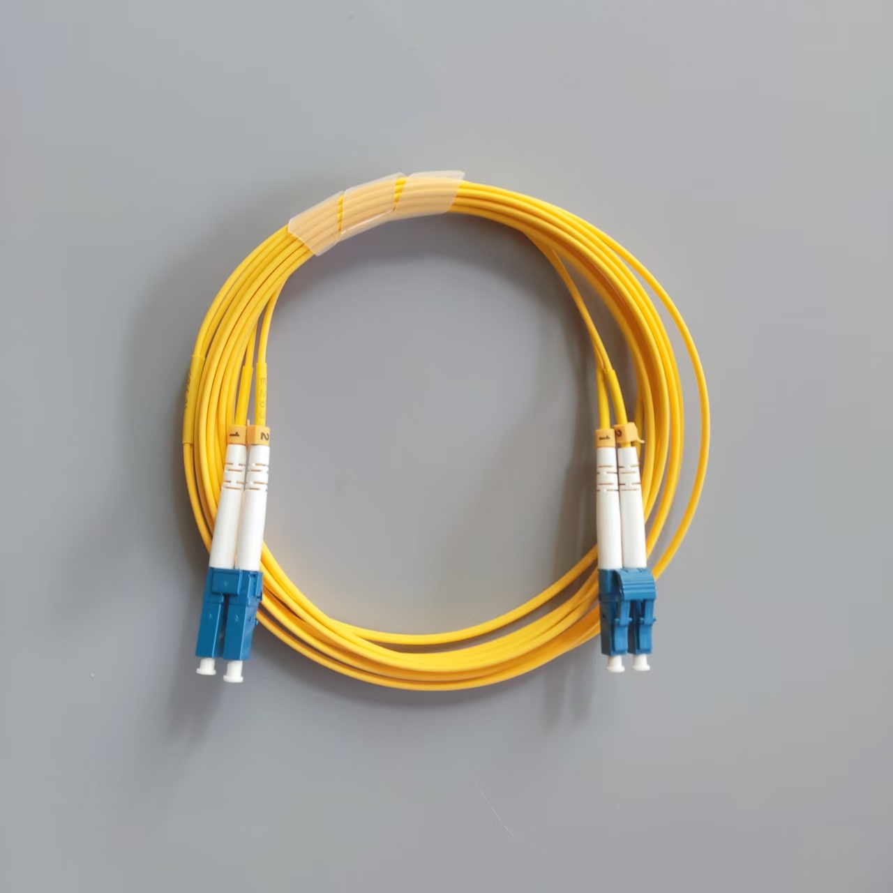 Fiber Optic Cable LC/UPC-LC/UPC 3M Single Mode Double Core LSZH 9/125μm 1.6mm Fiber Optic Patchcord