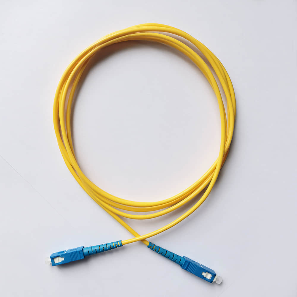 Fiber Optic Patch Cable SCUPC-SCUPC FTTH Fibra Optica  Single Mode Indoor Patch Cord Extension Cable