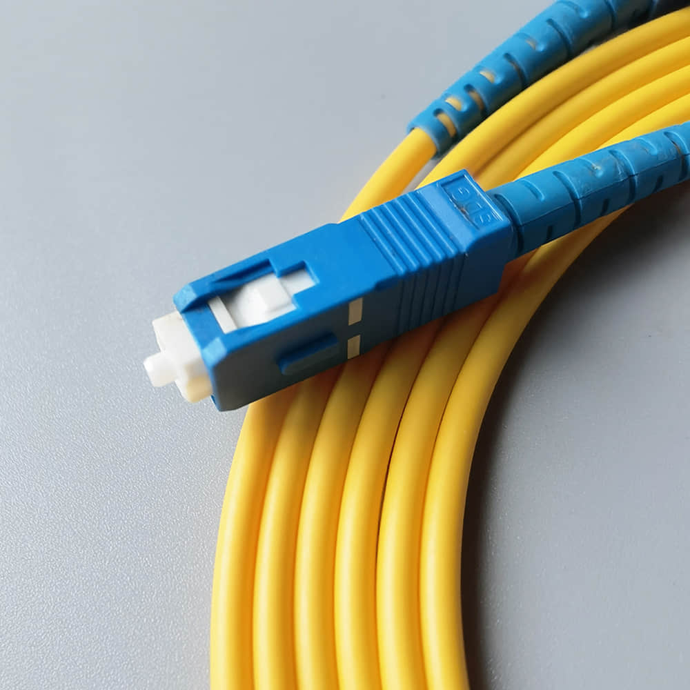 Fiber Optic Patch Cable SCUPC-SCUPC FTTH Fibra Optica  Single Mode Indoor Patch Cord Extension Cable