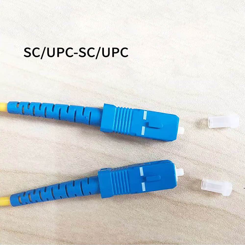 Fiber Optic Patch Cable SCUPC-SCUPC FTTH Fibra Optica  Single Mode Indoor Patch Cord Extension Cable