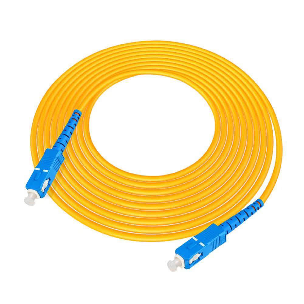 Fiber Optic Patch Cable SCUPC-SCUPC FTTH Fibra Optica  Single Mode Indoor Patch Cord Extension Cable