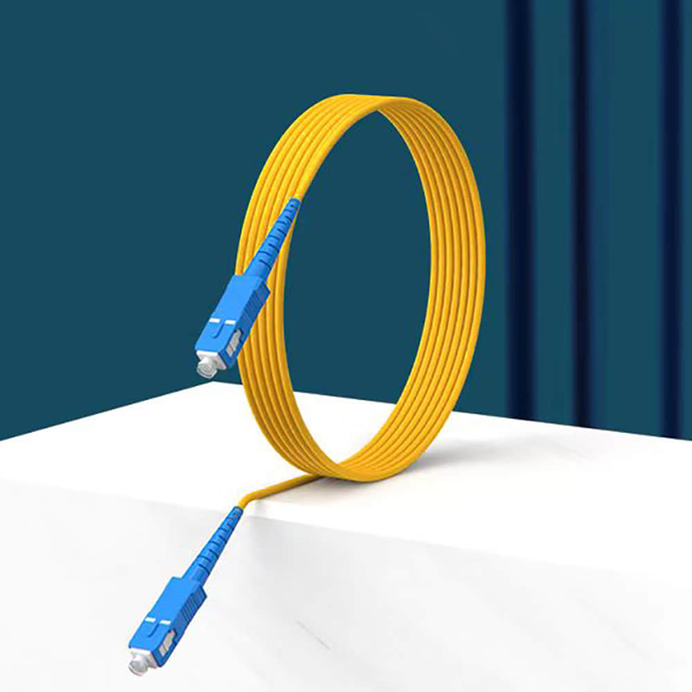Fiber Optic Patch Cable SCUPC-SCUPC FTTH Fibra Optica  Single Mode Indoor Patch Cord Extension Cable