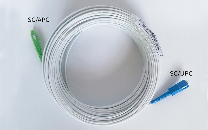 SC/APC-SC/UPC Fiber Optic Drop Extension Cable Simplex FTTH Indoor Drop Cable Patch Cord