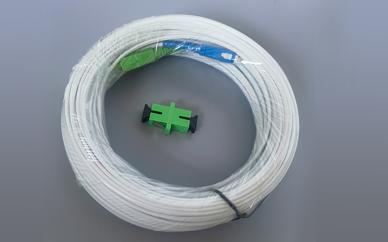 SC/APC-SC/UPC Fiber Optic Drop Extension Cable Simplex FTTH Indoor Drop Cable Patch Cord