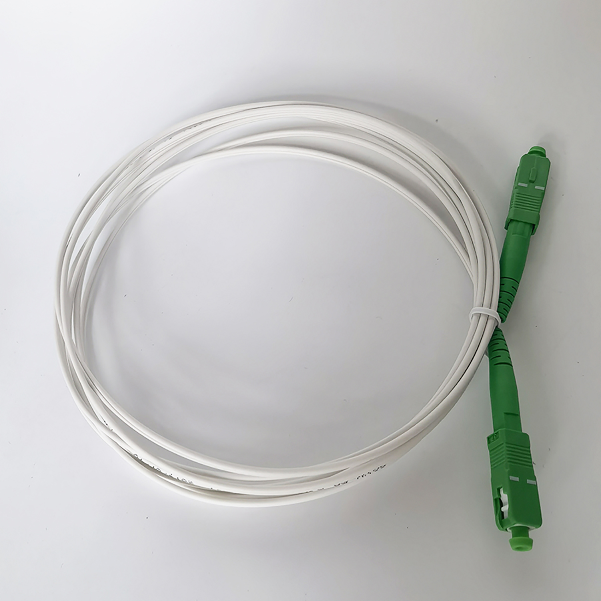 Indoor Drop Fiber Optic Patch Cord FTTH SC/APC-SC/APC Fiber Drop Cable Single Mode 