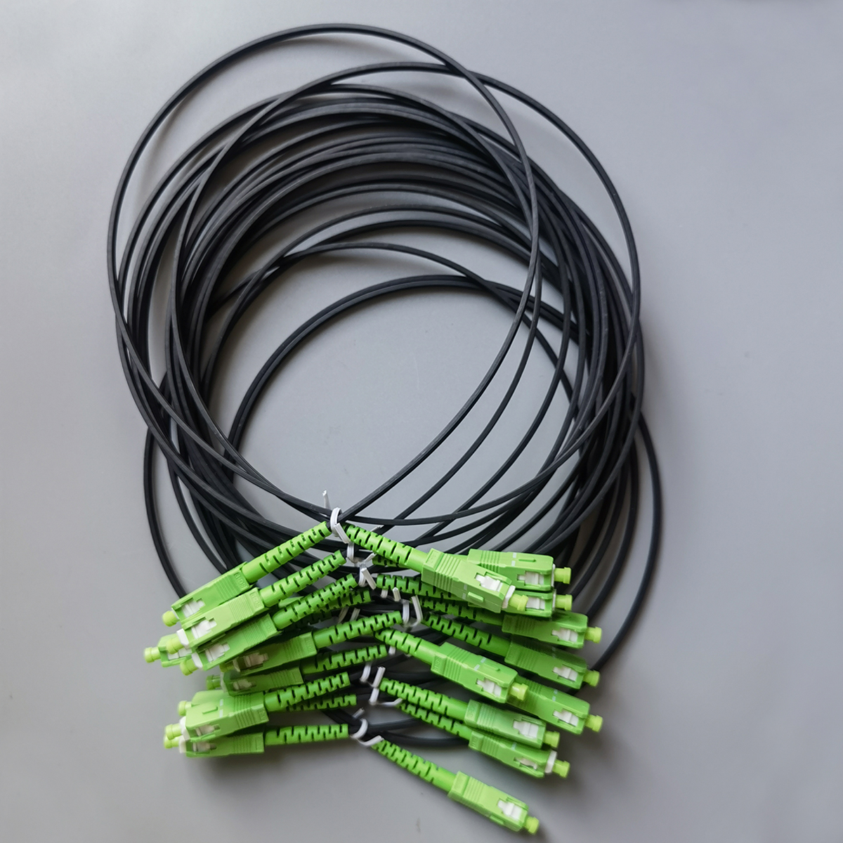 Indoor Drop Cable Fiber Optic Patch Cord  Simplex Core SC/APC-SC/APC Drop Cable 