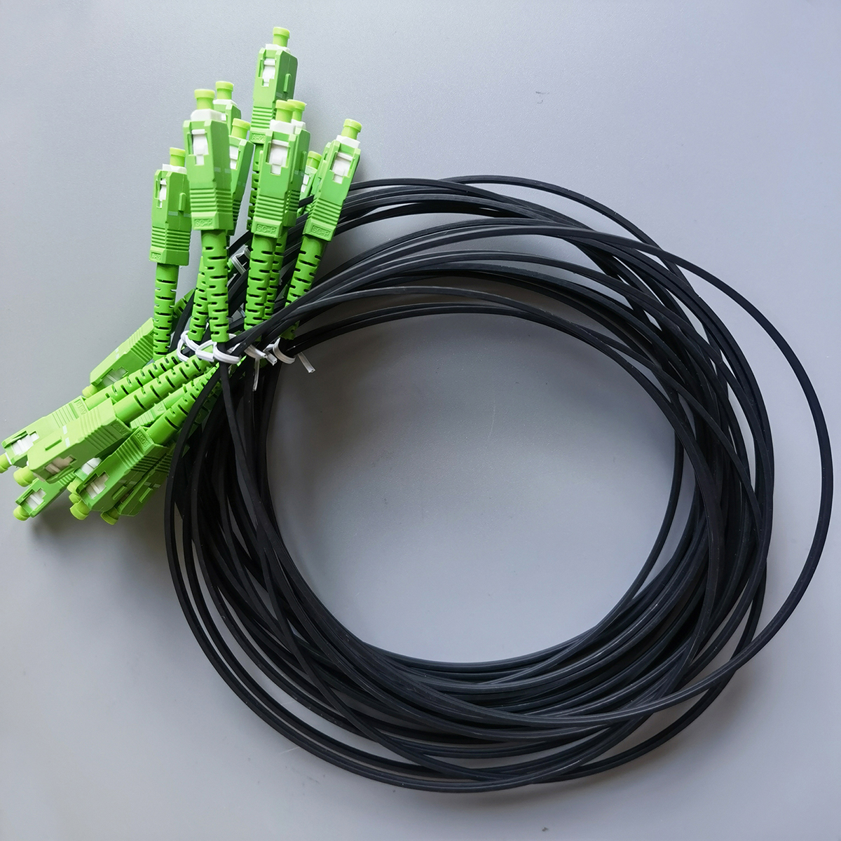 Indoor Drop Cable Fiber Optic Patch Cord  Simplex Core SC/APC-SC/APC Drop Cable 