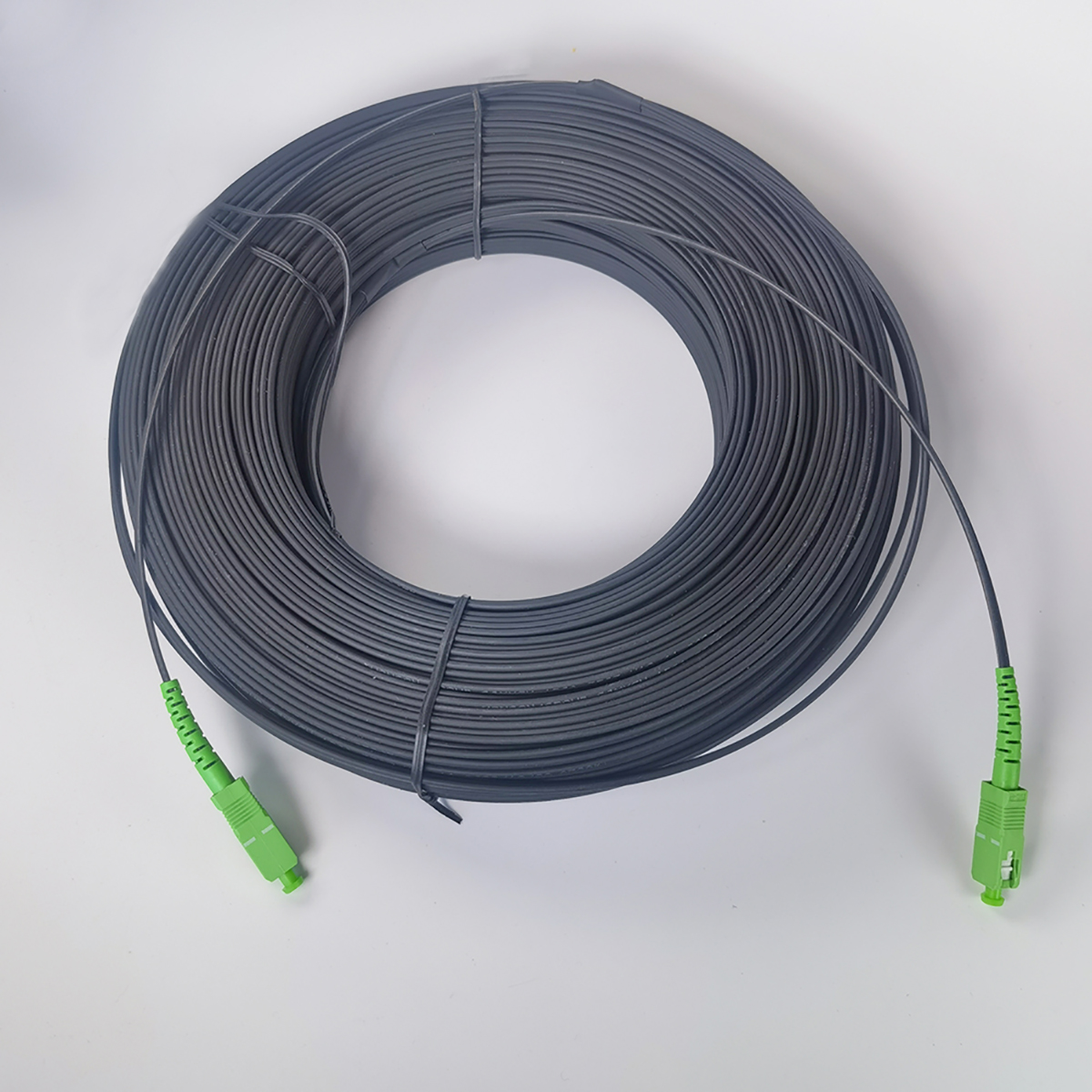 SC/APC-SC/APC Outdoor Drop Fiber Optic Cable FTTH Optical Fiber Connectors