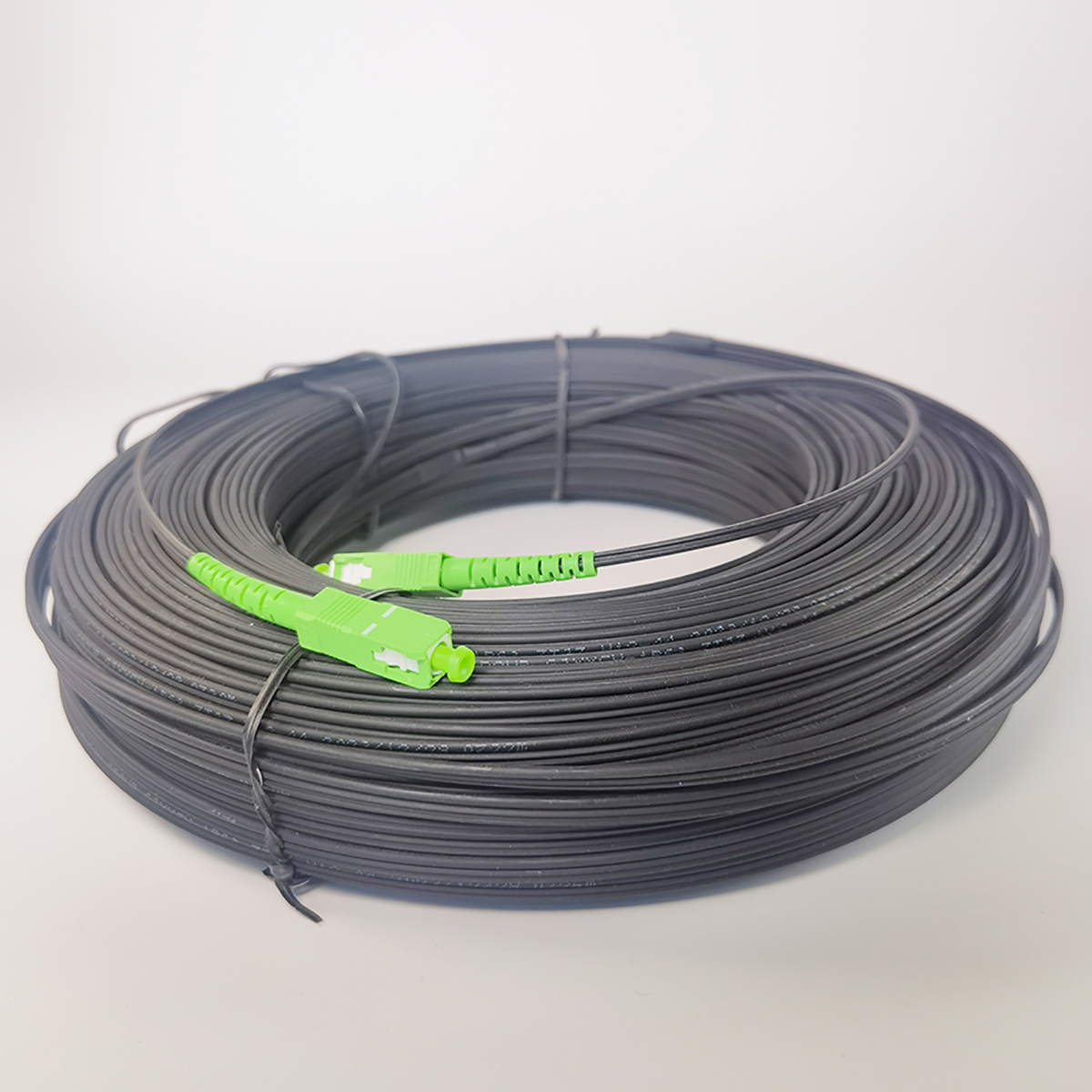 SC/APC-SC/APC Outdoor Drop Fiber Optic Cable FTTH Optical Fiber Connectors