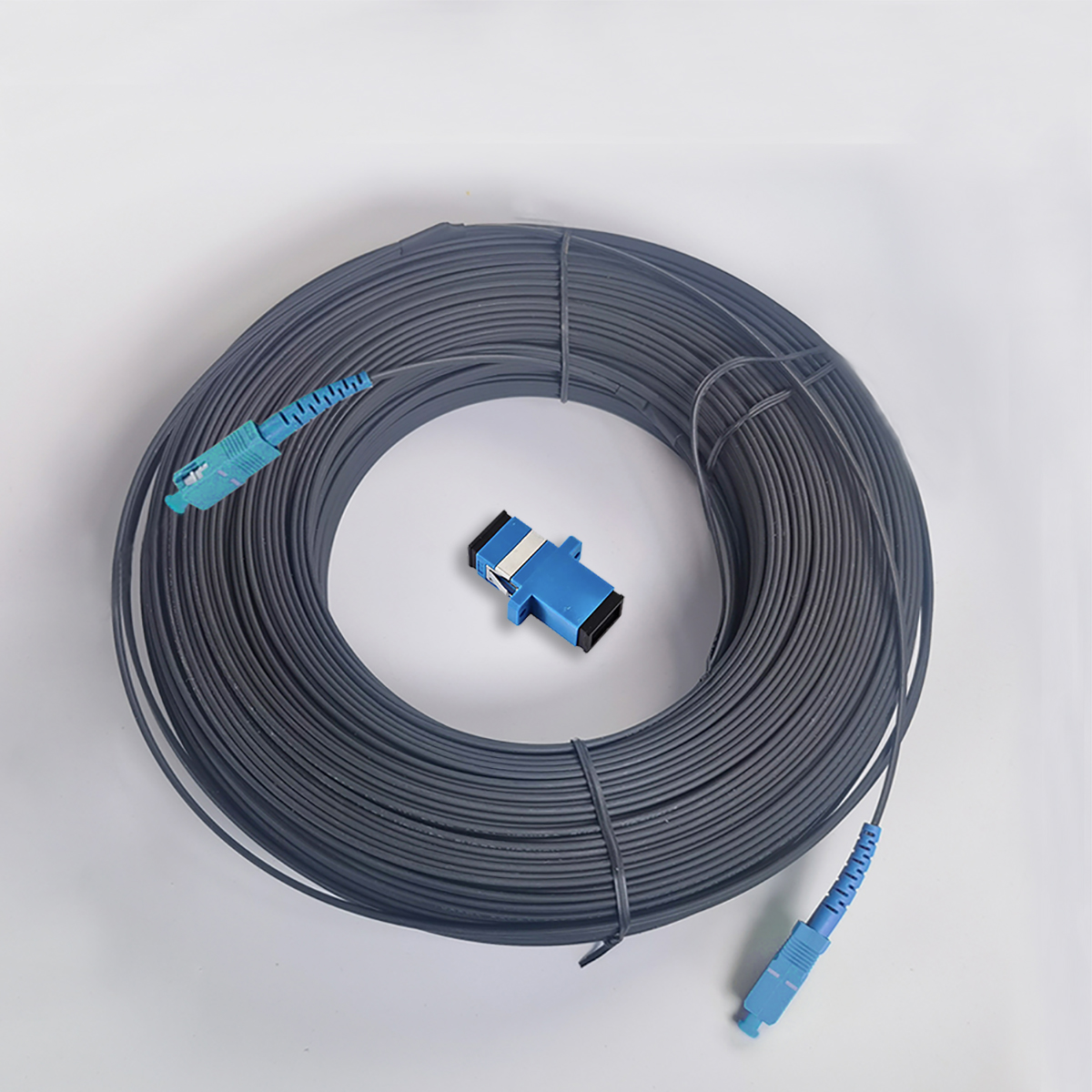 Outdoor Drop Fiber Optic Cable 20M-500M FTTH SC/UPC-SC/UPC Fiber Optic Patch Cord Cable 