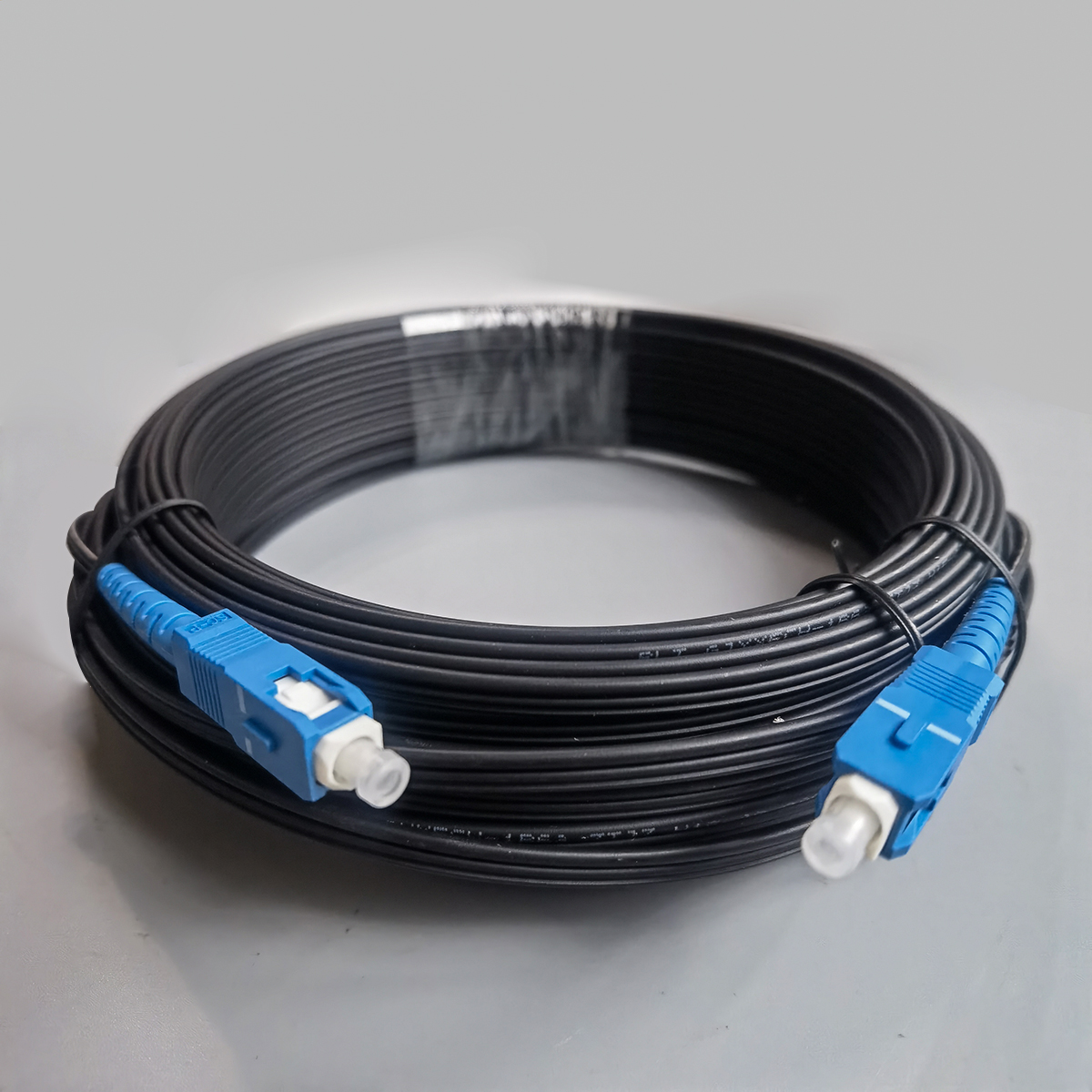 Outdoor Drop Fiber Optic Cable 20M-500M FTTH SC/UPC-SC/UPC Fiber Optic Patch Cord Cable 