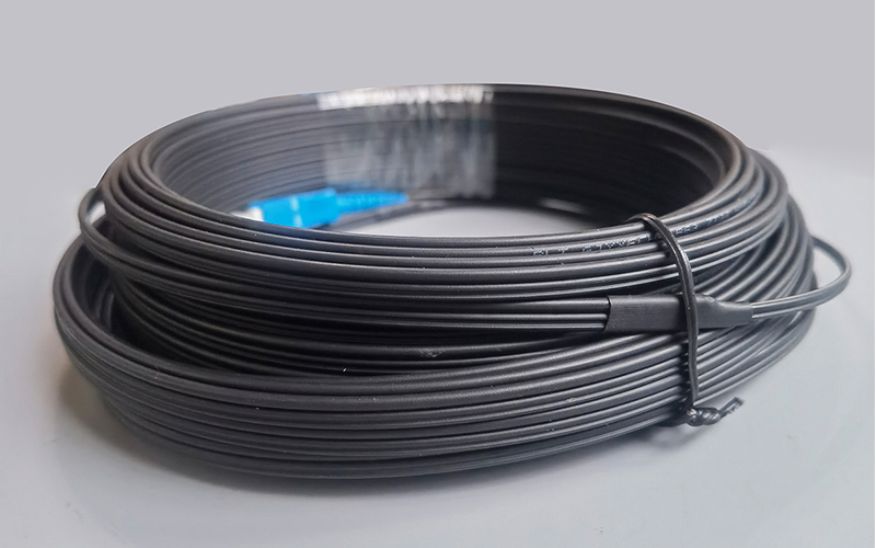 Outdoor Drop Fiber Optic Cable 20M-500M FTTH SC/UPC-SC/UPC Fiber Optic Patch Cord Cable 