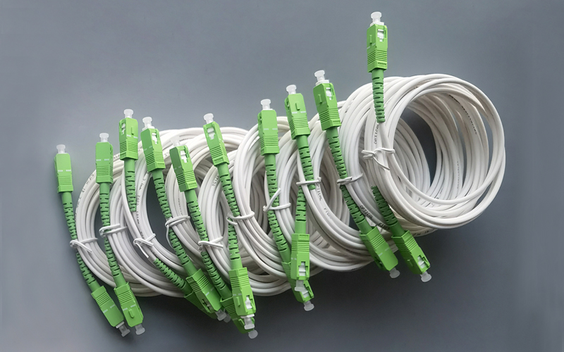 SC-APC/SC-APC Fiber Optic Patch Cord  FTTH 1.5m/2m/3m Fibra Optica Extension Cable  