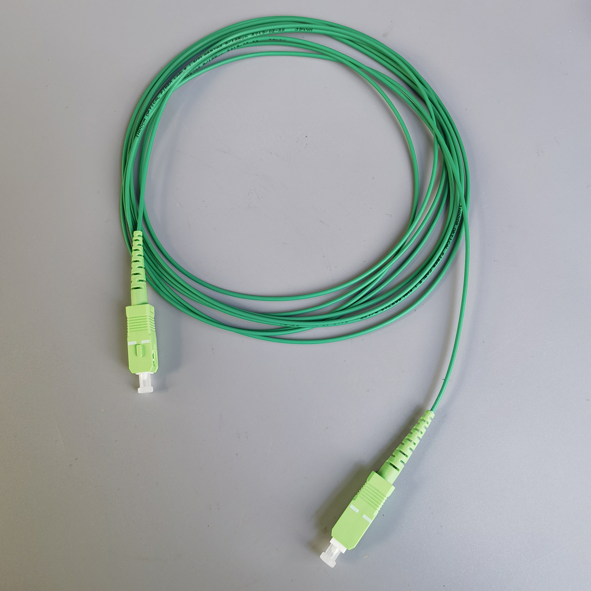  Fiber Optic Patch Cable SC/APC-SC/APC Single Mode Simplex Core G657A2 1.6mm L:3.5M 