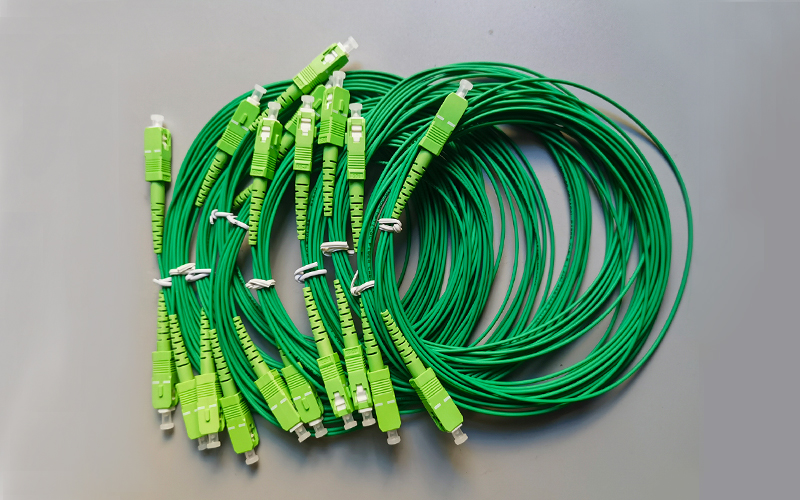  Fiber Optic Patch Cable SC/APC-SC/APC Single Mode Simplex Core G657A2 1.6mm L:3.5M 