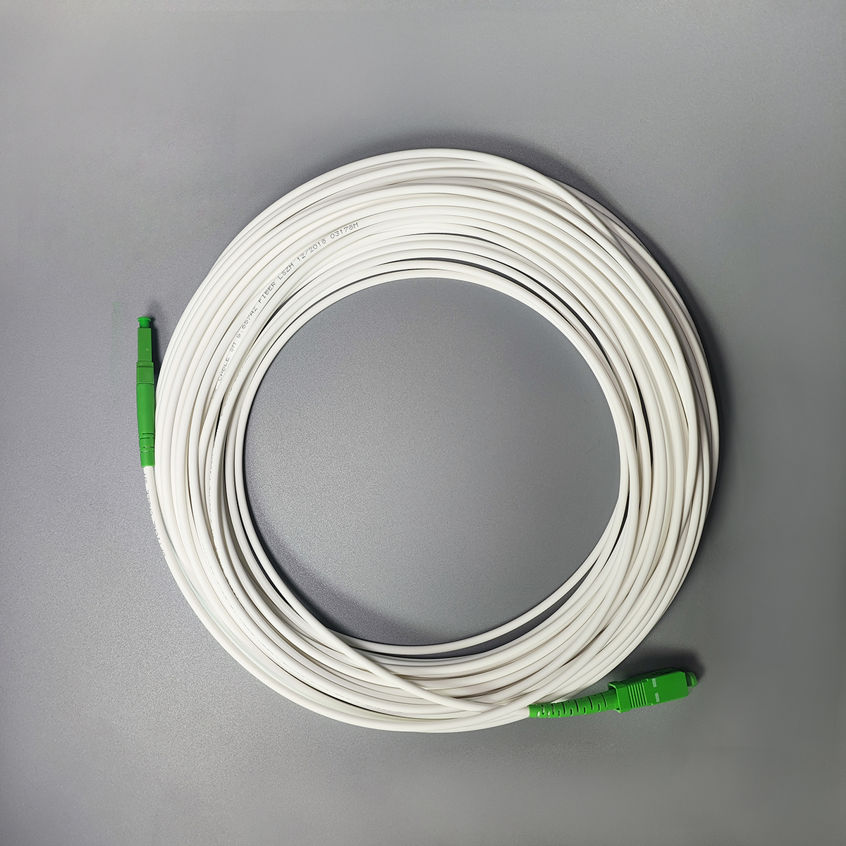Optical Cable SM G657A2 Fiber LSZH SC/APC-LC/APC Fibre Optical Cable 