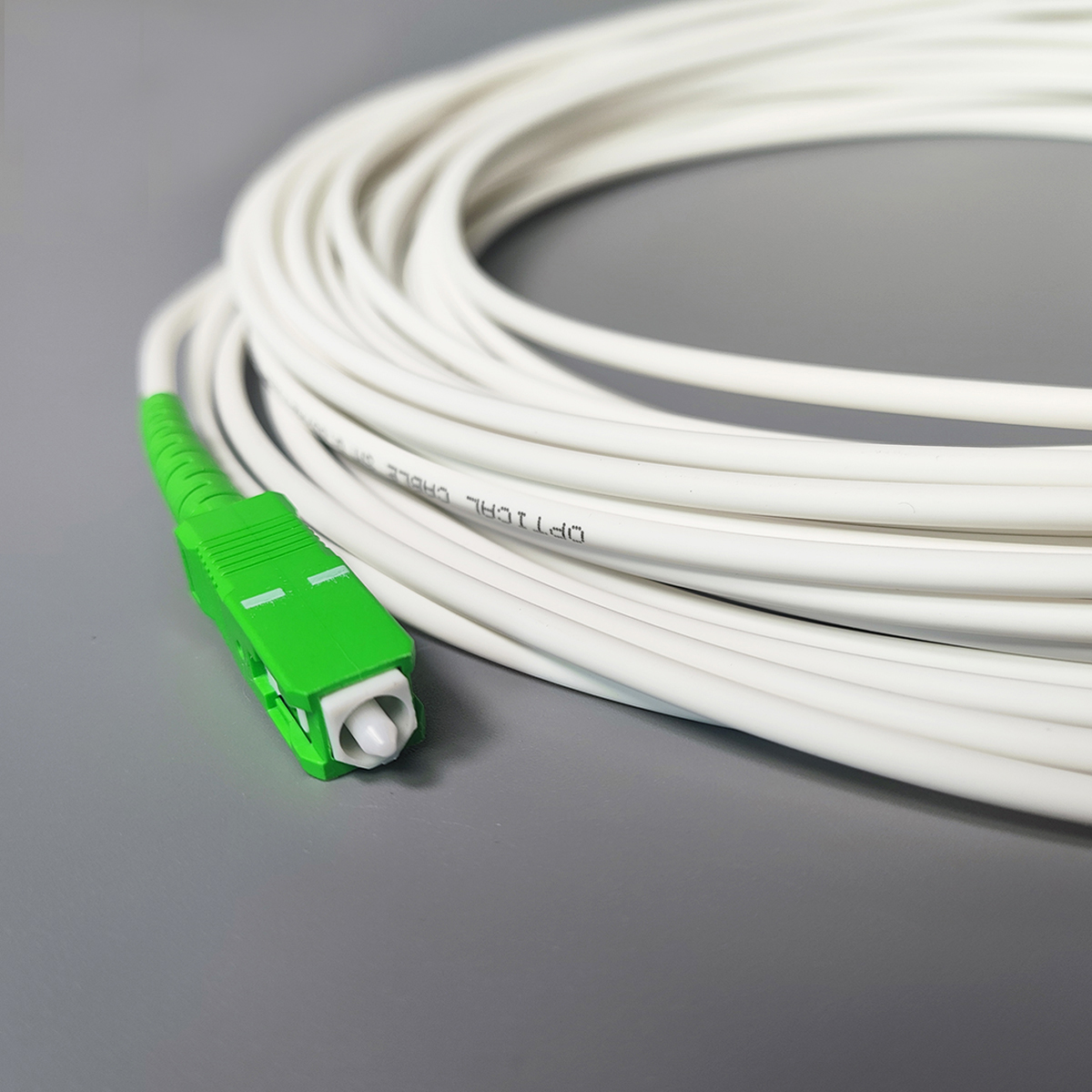 Optical Cable SM G657A2 Fiber LSZH SC/APC-LC/APC Fibre Optical Cable 