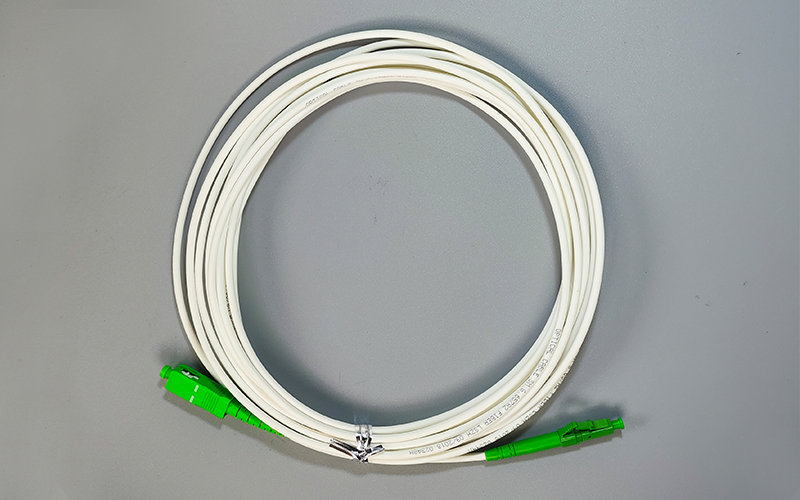 Optical Cable SM G657A2 Fiber LSZH SC/APC-LC/APC Fibre Optical Cable 