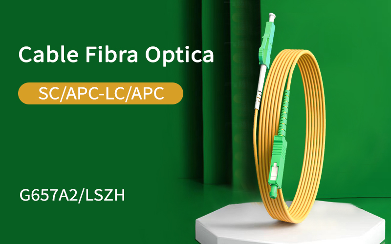  Fiber Patch Cord FTTH SC/APC To LC/APC Communication Optical Patch Cable