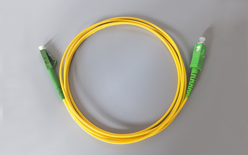  Fiber Patch Cord FTTH SC/APC To LC/APC Communication Optical Patch Cable