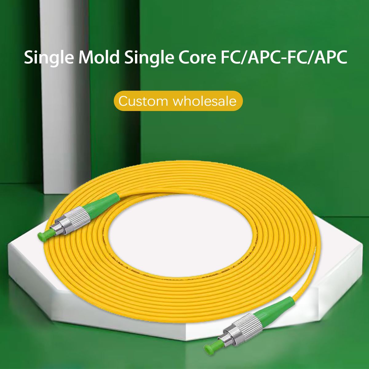 FC/APC-FC/APC Fiber Optic Patch Cord Single Mode Fiber Patch CablesFTTH Indoor Extension cable