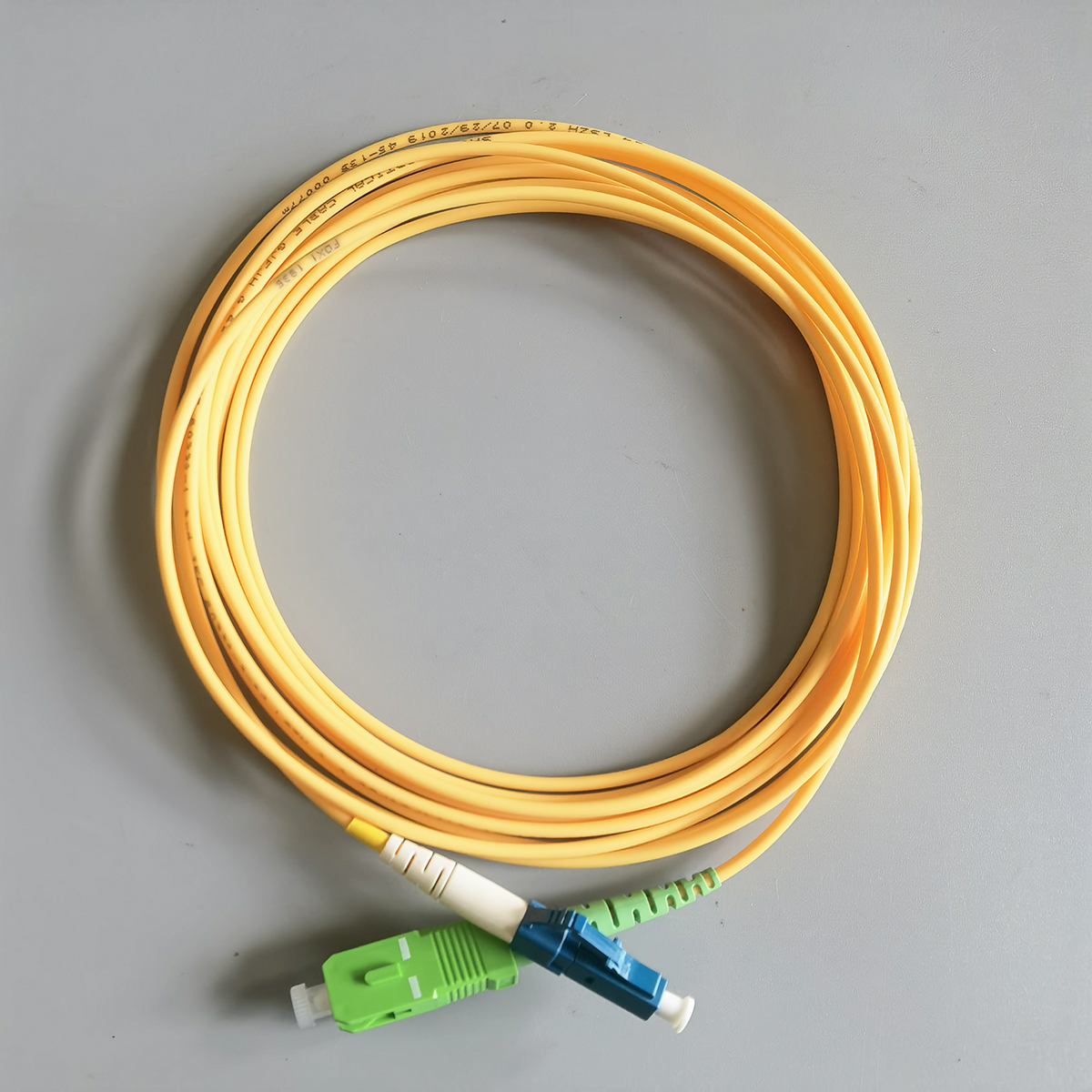 Fiber optics Patch Cord Cable SC/APC to LC/UPC Single Mode Cable Fibre Optique