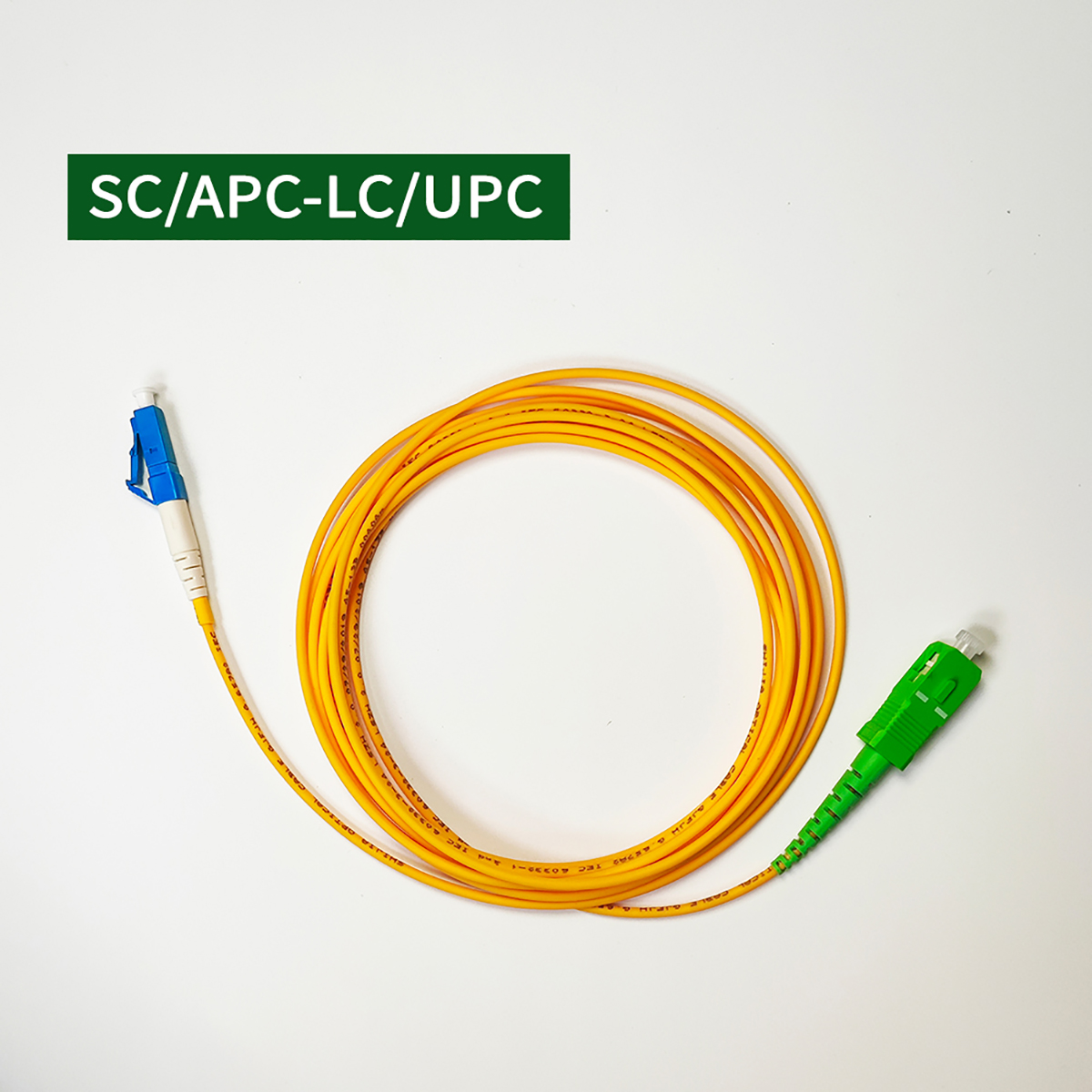 Fiber optics Patch Cord Cable SC/APC to LC/UPC Single Mode Cable Fibre Optique