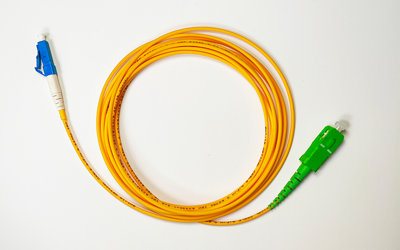 Fiber optics Patch Cord Cable SC/APC to LC/UPC Single Mode Cable Fibre Optique