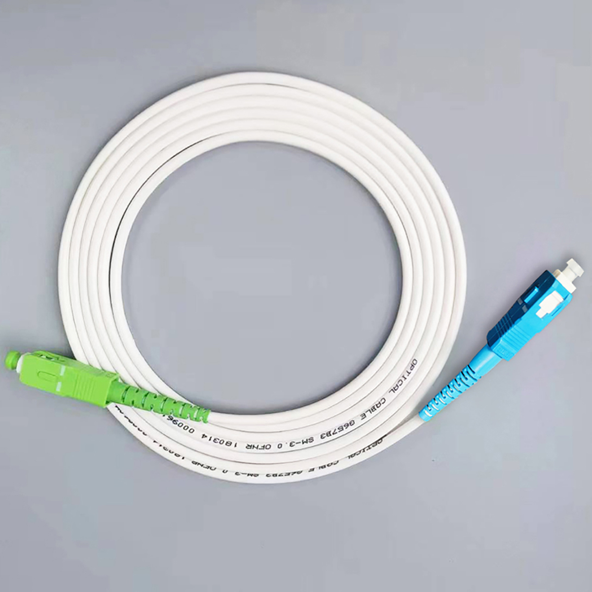 Fibre Optics Patch Cord SC/APC-SC/UPC Single Mode G657A2 Opitcal Fiber cable FTTH LSZH