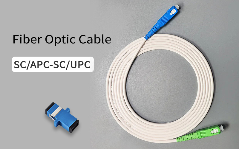 Fibre Optics Patch Cord SC/APC-SC/UPC Single Mode G657A2 Opitcal Fiber cable FTTH LSZH