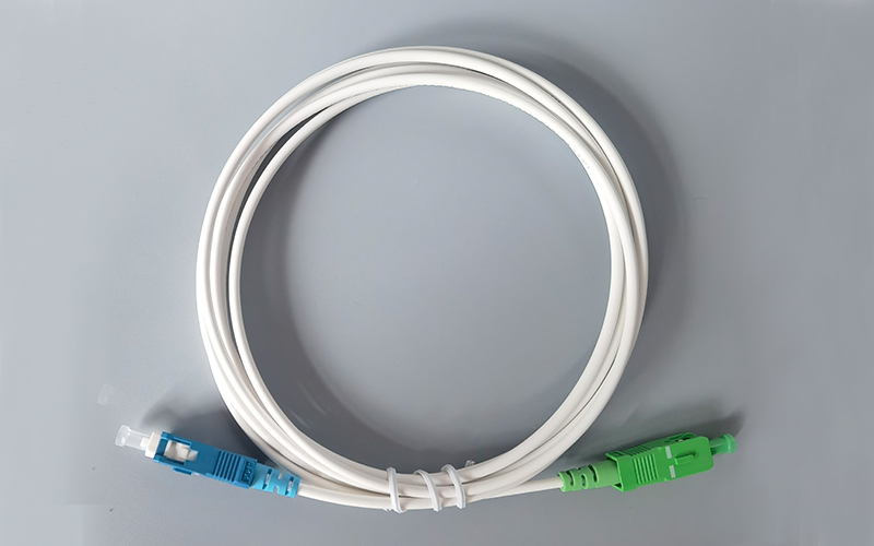 Fibre Optics Patch Cord SC/APC-SC/UPC Single Mode G657A2 Opitcal Fiber cable FTTH LSZH