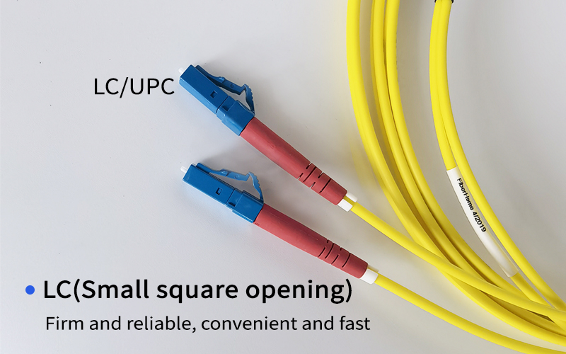 Fiber Optic Cable LC/UPC-SC/APC Indoor Diameter 3.0 mm Single-Mode Dual-Core Optical Fiber Jumper 
