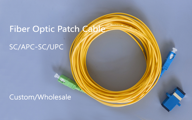 SC/APC-SC/UPC Fiber Patch Cord Fiber Optics Indoor FTTH  Extension Cable Fiber Optic Cable 