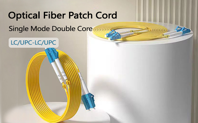 Optical Fiber Connectors Single Mode Double Core Converter Patch Cord LC/UPC-LC/UPC 