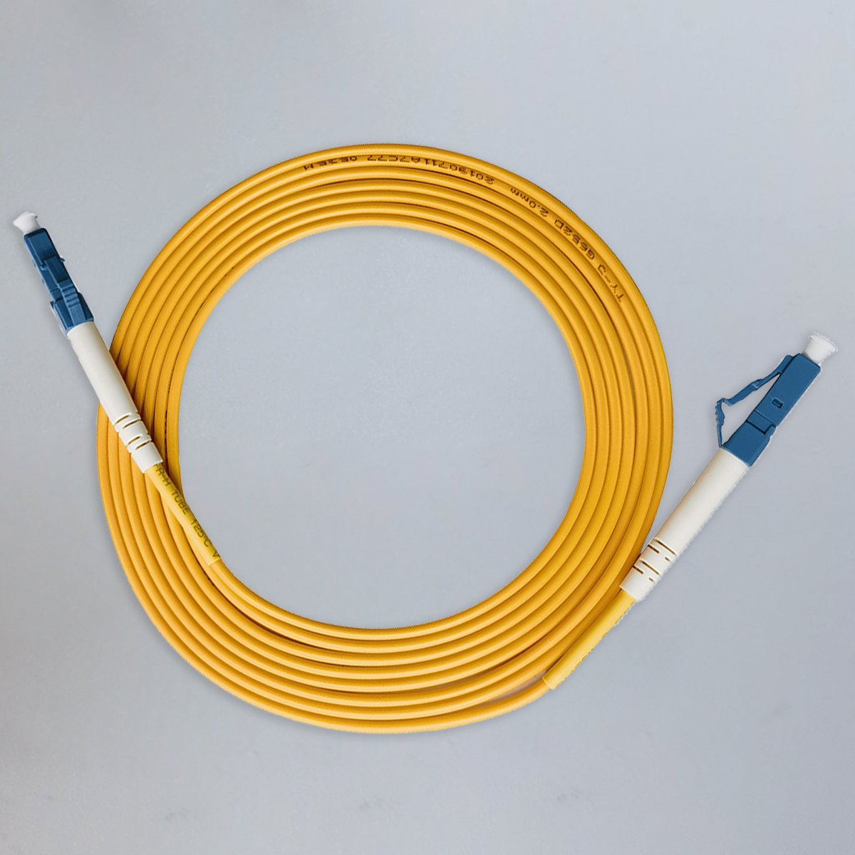 Fiber Optic Cable LC/UPC-LC/UPC Singlemode Simplex FTTH Indoor Fiber Optic Internet Cable 