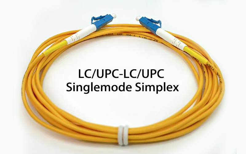 Fiber Optic Cable LC/UPC-LC/UPC Singlemode Simplex FTTH Indoor Fiber Optic Internet Cable 