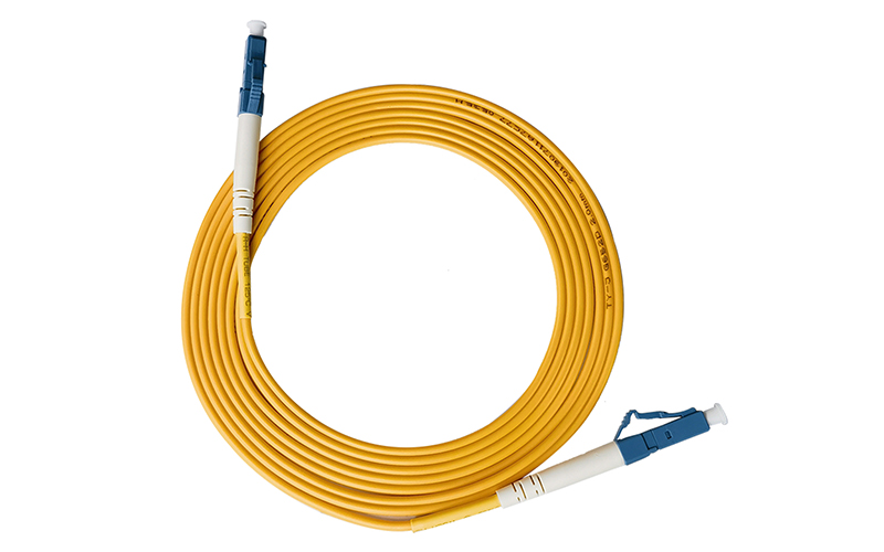 Fiber Optic Cable LC/UPC-LC/UPC Singlemode Simplex FTTH Indoor Fiber Optic Internet Cable 