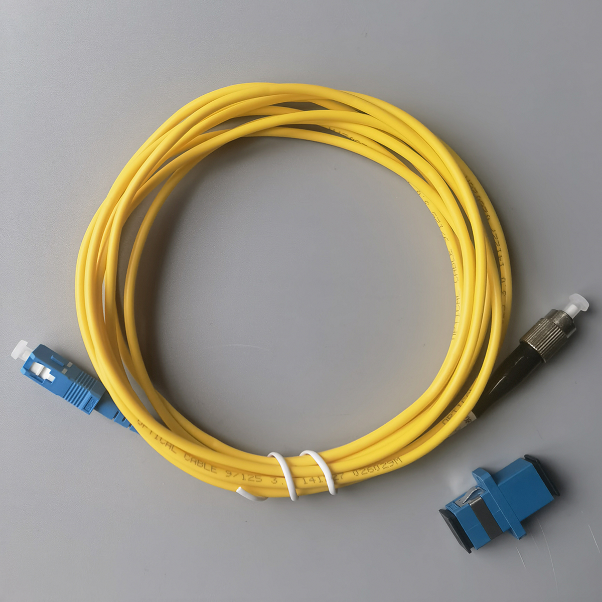 FC/UPC-SC/UPC Optical Fiber Patch Cord SM Simplex CoreFiber Optic Internet Cable 
