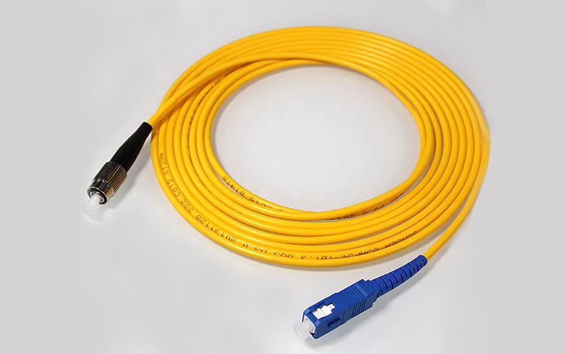 FC/UPC-SC/UPC Optical Fiber Patch Cord SM Simplex CoreFiber Optic Internet Cable 