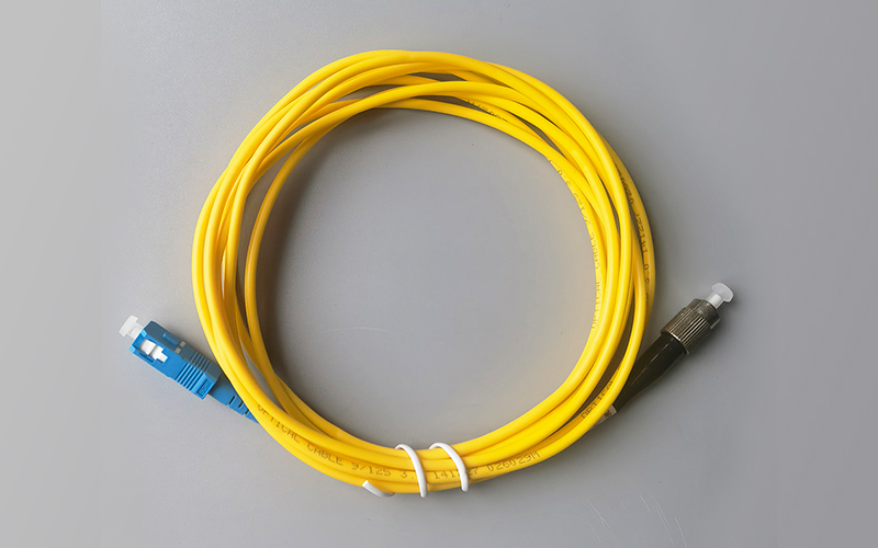 FC/UPC-SC/UPC Optical Fiber Patch Cord SM Simplex CoreFiber Optic Internet Cable 