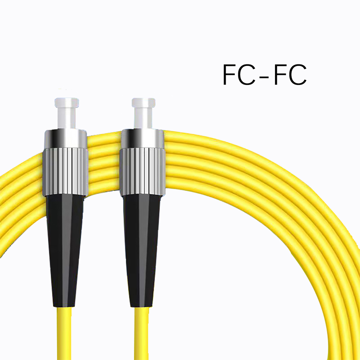 FC/UPC-FC/UPC Fiber Optic Patch Cord Single Mode Simplex Core FTTH Communication 
