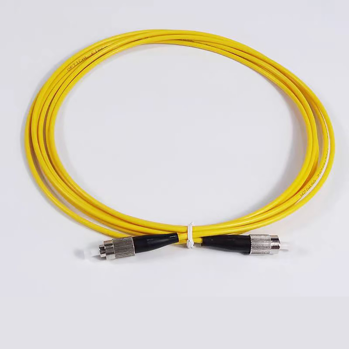 FC/UPC-FC/UPC Fiber Optic Patch Cord Single Mode Simplex Core FTTH Communication 