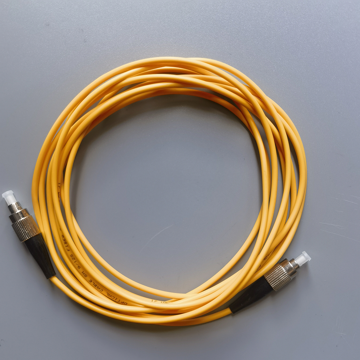 FC/UPC-FC/UPC Fiber Optic Patch Cord Single Mode Simplex Core FTTH Communication 
