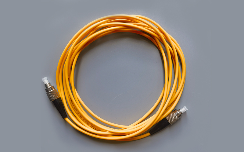 FC/UPC-FC/UPC Fiber Optic Patch Cord Single Mode Simplex Core FTTH Communication 