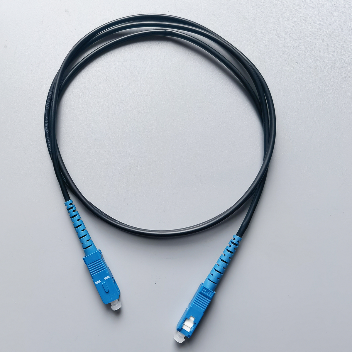 Fiber Optic Patch Cord FTTH SC/UPC-SC/UPC Single Mode  Indoor Fiber Optic ExtensionCables 