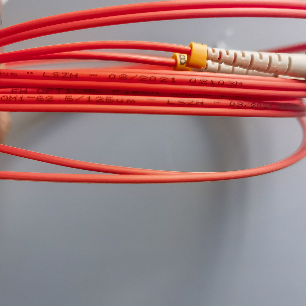 Fiber Optic Cable ST/UPC-SC/UPC 2.0mm 3M Multimode Dual Core OM1-62.5/125μm LSZH FTTH