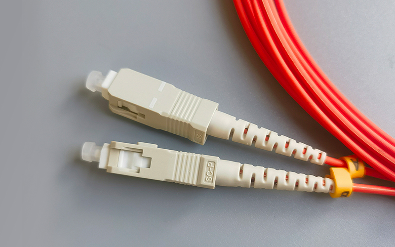 Fiber Optic Cable ST/UPC-SC/UPC 2.0mm 3M Multimode Dual Core OM1-62.5/125μm LSZH FTTH